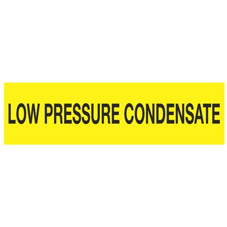 ANSI Pipe Markers Low Pressure Condensate - Pk/10